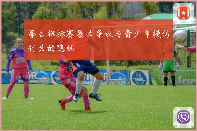 拳击锦标赛暴力争议与青少年模仿行为的隐忧
